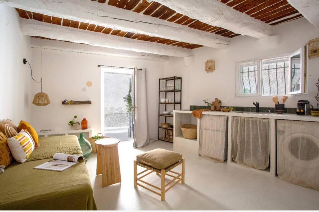 Vieil Antibes, Plage De Sable, Avec Parking Exterior foto